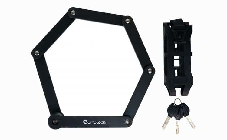 OTTOLOCK Sidekick Bike Folding Lock - black - Image 2