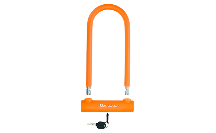 OTTOLOCK Sidekick XL Bike Locks - U-lock - orange - Image 6