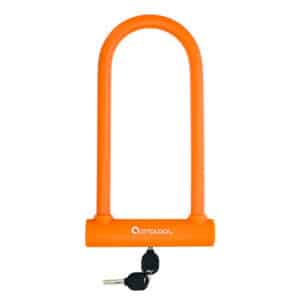 OTTOLOCK Sidekick XL Fahrradschloss - Bügelschloss - orange