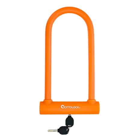 OTTOLOCK Sidekick XL Bike Locks - U-lock - orange
